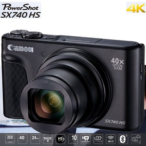Caméra vidéo domestique et de voyage DF Wholesale Professional SX740, 99 % neuve, zoom optique 40x, HD 1080p, écran LCD TFT 3,0 pouces - Product Image 2