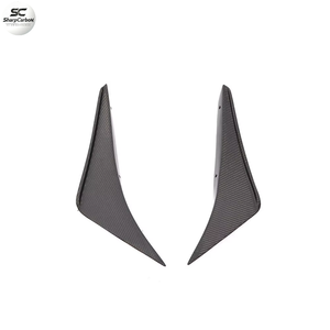 Alerones Delanteros de Fibra de Carbono para <span class=keywords><strong>Ford</strong></span> <span class=keywords><strong>Mustang</strong></span> GT <span class=keywords><strong>Shelby</strong></span> <span class=keywords><strong>GT350R</strong></span> Coupé de 2 Puertas 15-17 - Product Image 5