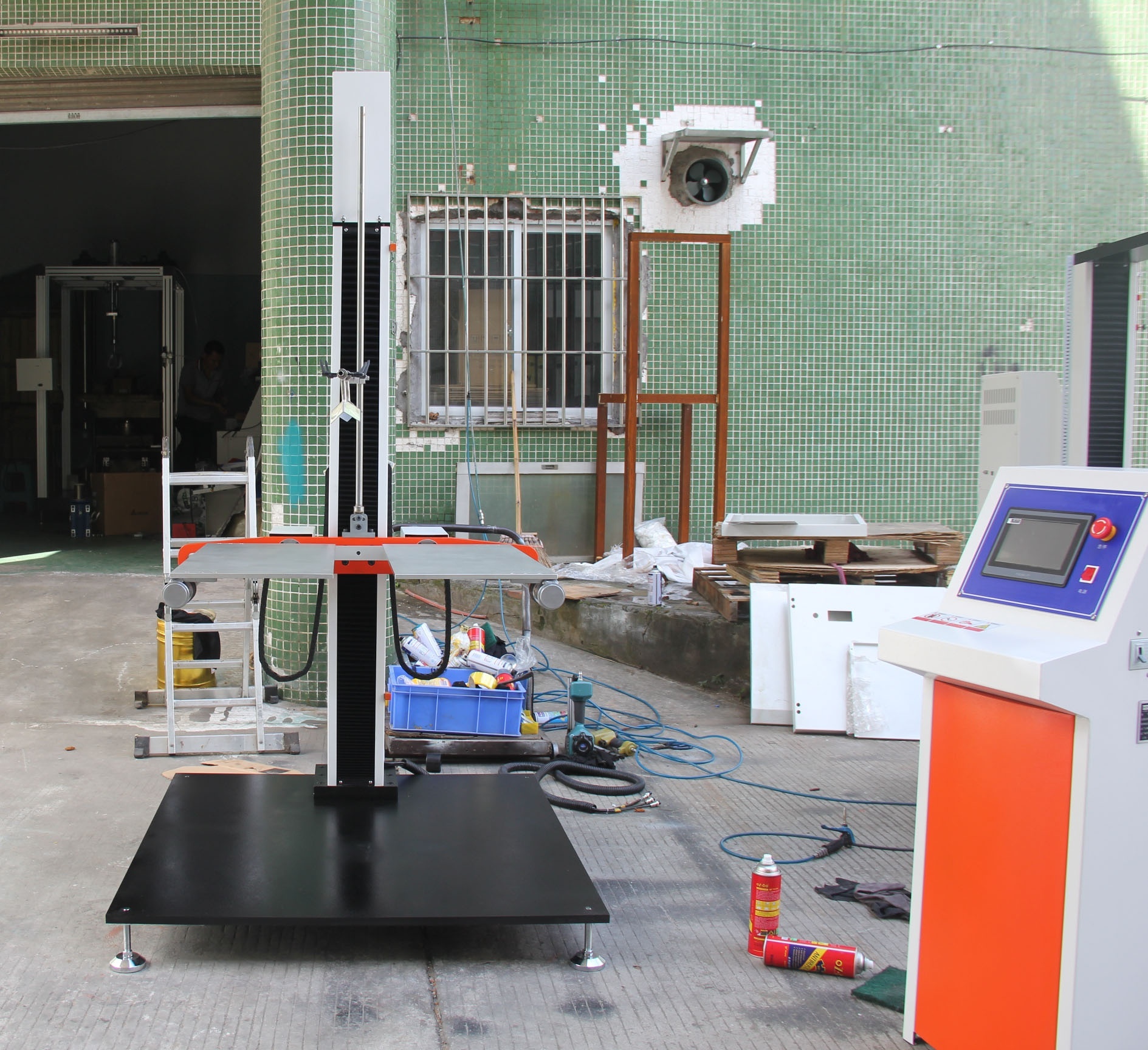 Laboratoire Paquet de chute de Chute Libre de Testeur D'impact