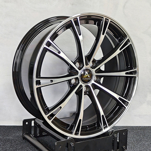 Jantes en alliage forgé AUROAD 18 19 20 21 pouces 5x112 Noir brillant à dix branches pour <span class=keywords><strong>Audi</strong></span> S3/S4/S5/RS3/RS6/A4/A6/Q5/Q7 - Product Image 5