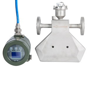 Caudalímetro de masa Coriolis integrado de alta precisión (0.1%) para medición de suspensos, de acero inoxidable SS316L - Product Image 3