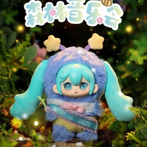 Caja Sorpresa de Peluche Esmaltado Hatsune <span class=keywords><strong>Miku</strong></span>: Concierto en el Bosque, Figura Adorable de Cantante y Baterista de Anime, Escala 1/12, Unisex, Colgante para Bolsa de Regalo - Product Image 2