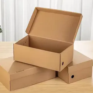 ผู้ผลิตกล่อง กล่องรองเท้ากระดาษแข็งธรรมดาราคาถูก