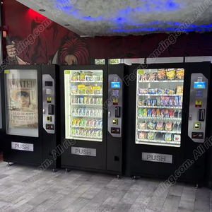 Máquina Expendedora de Alta Resistencia con Pantalla de 7 Pulgadas para Bebidas y Aperitivos, con Sistemas de Pago con Monedas, Código QR y Fichas - Product Image 3