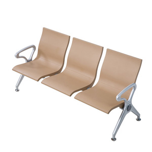 Sillas de Espera Industriales Nacionales, Silla de PU con Estructura de Acero Reforzada y Pasamanos para Aeropuerto, Estación, Hospital, Banco - Product Image 4