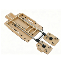 Machine de Pilates Reformer en Bois – Portable, Pliable, Compacte, pour Usage Domestique, Réglable, Écologique, Durable, Multifonctionnelle, avec Résistance