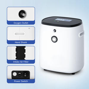 Concentrador de oxígeno portátil para mascotas 1L para cachorros recién nacidos Clínica <span class=keywords><strong>veterinaria</strong></span> - Product Image 5