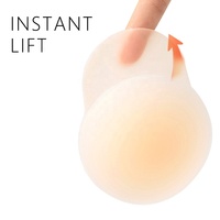 Cache-tétons transparents Bristol Lift up en silicone, pasties pour mamelons, coussinets adhésifs réutilisables mats, qualité médicale