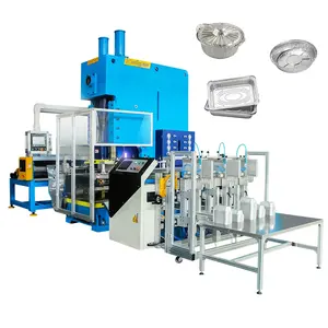 Ce-Certificering Fabriek Directe Verkoop 630kn Kleine Automatische Multi-Mal Aluminiumfolie Containermachine