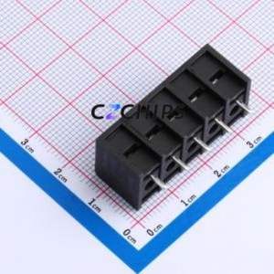 DBT50-6.35-5P-BK-P Barrier Terminal Block Through hole Component (THT),P=6.35mm Connector - Product Image 2