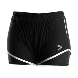 Shorts de sport 2-en-1 pour femmes, de qualité supérieure, pour le tennis, la course et le netball - Product Image 1