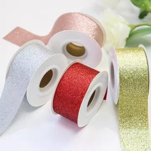 Wholesale New Glitter <b>Ribbon</b> for Art Packaging DIY Art Creation - Product Image 3