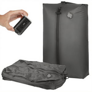 Bolsas <span class=keywords><strong>de</strong></span> Vacío Reutilizables <span class=keywords><strong>Ligeras</strong></span> <span class=keywords><strong>de</strong></span> TPU <span class=keywords><strong>de</strong></span> 17L, Mochila Impermeable <span class=keywords><strong>de</strong></span> <span class=keywords><strong>Viaje</strong></span>, Maleta con Cierre <span class=keywords><strong>de</strong></span> Cremallera para Ropa - Product Image 2