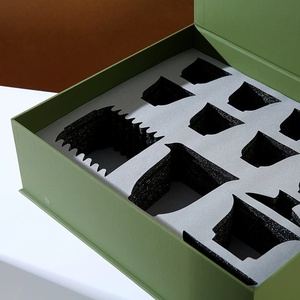 Luxury Custom Gold Foam <b>Wine</b> Cup & Teaware Gift Box Set for Premium Liquor - Product Image 5