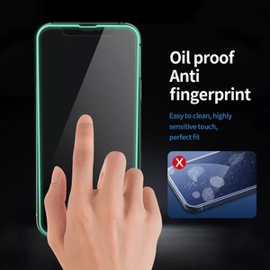 ฟิล์มกระจกนิรภัยเรืองแสงป้องกันการตกกระแทกสำหรับ iPhone 15 14 12 13 7 Plus 16 16E 5S SE - Product Image 4