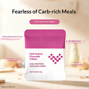 OEM ODM Meilleures ventes : Complément alimentaire complet en comprimés de fibres végétales et de protéines de poivre, bloquant les glucides - Product Image 2