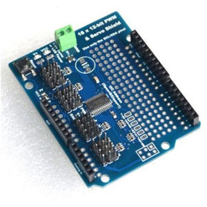 Module de pilote de servo composant électronique KUONGSHUN, bouclier 16 canaux, PWM 12 bits, interface I2C, PCA9685 pour <span class=keywords><strong>Arduino</strong></span>, fréquence 40-1000 Hz - Product Image 6