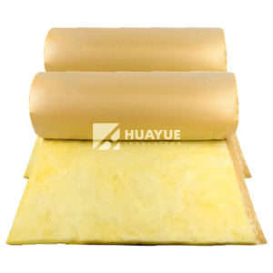 Couverture isolante en <span class=keywords><strong>laine</strong></span> <span class=keywords><strong>de</strong></span> <span class=keywords><strong>verre</strong></span> recouverte <span class=keywords><strong>de</strong></span> papier kraft - Résistant au feu industriel certifié R11/R19/R21 pour les murs des États-Unis et du Canada 5 ans - Product Image 3