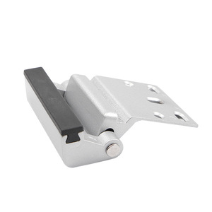 Aluminum Alloy Door Bolt Latch With <b>Rubber</b> <b>Strip</b> For Home Hotel Doors Security Locking Mechanism - Product Image 3