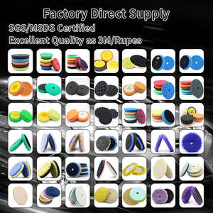 सस्ते कीमत 6 इंच फोम स्पंज चमकाने पैड के लिए कार - Product Image 5