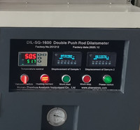 DIL-SG-1600 Double Push Rod Thermal Expansion Coefficient Testing Equipment Dilatometer