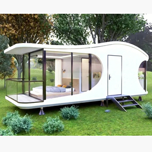 Zhonghao Bibo – Maison Modulaire Préfabriquée Portable pour Bureau et Habitation, Capsule d'Espace de Vie Extérieur, Conteneur à Structure en Acier - Product Image 3
