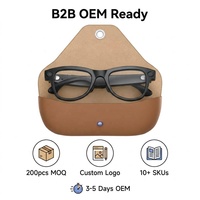 Gafas Inteligentes 2026, Fotografía de 13 Megapíxeles, Video 4K Ultra HD, Interacción Táctil para Llamadas, Estuche de Carga de Cuero