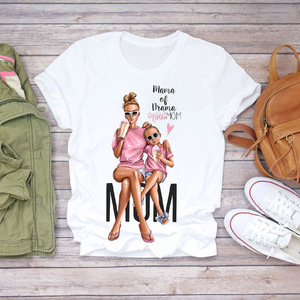T-<span class=keywords><strong>shirt</strong></span> <span class=keywords><strong>personnalisé</strong></span> de loisirs à motif dessin animé pour femme, hauts de mode streetwear vintage, t-<span class=keywords><strong>shirt</strong></span> imprimé graphique pour <span class=keywords><strong>couple</strong></span>, t-<span class=keywords><strong>shirt</strong></span> court - Product Image 1