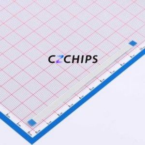 HX FFC-0.5-8P-100mm FFC Cable (Flexible Flat Cable) P=0.5mm Connector 8P 0.5mm 0.3mm Non-Inverting - Product Image 2