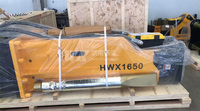 Hydraulikhammer mit 165mm Meißeldurchmesser, Geräuscharmer Typ für 33-38 Tonnen Bagger, Kompatibel mit CAT 336, Sany SY365, Doosan DX380