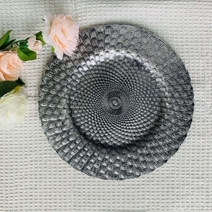 Or Argent Cuivre Rond Motifs Uniques Gravure Fine Polyvalent Bol à Fruits Plateau Décoratif Chargeur Plaques Cadeaux en Gros - Product Image 2