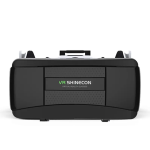 Meilleures ventes <span class=keywords><strong>VR</strong></span> SHINECON G06EB Lunettes de réalité virtuelle 3D <span class=keywords><strong>pour</strong></span> <span class=keywords><strong>smartphone</strong></span> de 4,7 à 6,1 pouces avec <span class=keywords><strong>casque</strong></span> HiFi - Product Image 4