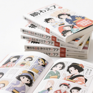 In ấn truyện tranh người lớn tùy chỉnh tiếng Hindi, tiếng Nhật, tiếng Anh, truyện tranh gợi cảm 3D, truyện tranh hài hước, truyện tranh manga, bìa mềm, bìa cứng - Product Image 2