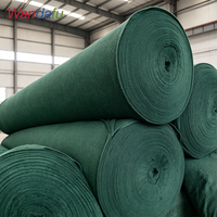 Tissu géotextile tissé en PP haute résistance, membrane géotextile à haute résistance à la traction pour la séparation du sol et les murs de soutènement des routes et allées
