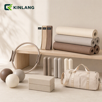 Kit de Pilates personnalisé, bandes de résistance, barre réglable, équipement de fitness, ensemble d'entraînement à domicile, salle de sport portable