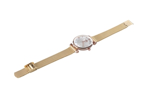 Correa de <span class=keywords><strong>Reloj</strong></span> Milanesa de 14mm con Logo Personalizado en Acero Inoxidable 316L para Smartwatches Samsung Huawei <span class=keywords><strong>Xiaomi</strong></span> y Relojes Clásicos - Product Image 2