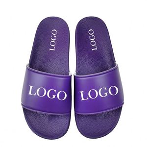 Sandales d'été personnalisées avec logo imprimé, pour hommes et femmes, en PVC, vente en gros - Product Image 4