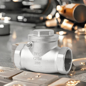 Válvula de Retención Manual de Acero Inoxidable de Alta Temperatura de 1 1/2'' BSP para Restricción de Flujo - Product Image 3