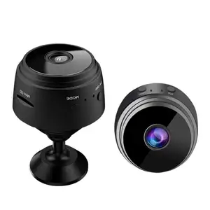 Ikevision A9 1080P manyetik kablosuz pil kamera gece görüş hareket Alarm Wifi küçük Mini kamera casus Wifi ev güvenlik için