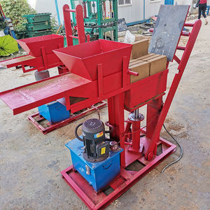 Máquina Compacta Manual para Fabricar Bloques de Cemento y Hormigón con Molde Ajustable para la Construcción Comercial - Product Image 2