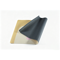 Grand set de table en cuir PU, imperméable, résistant à la chaleur et à l'huile, nettoyable, motif ours de dessin animé, pour table à manger, tapis de bureau, décoration intérieure