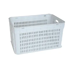 Plastic stackable fruit crates for export Vegetable Fruit plastic folding crates for eggs