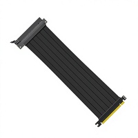 Câble d'extension de carte graphique SKTC PCIe 3.0 16x flambant neuf, disponible en angles 180° et 90°, entièrement compatible et pleine vitesse