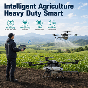 Z120 Farm Spreading Drone Frame 120 Liter Spreader Box Aluminum Carbon Fiber Motor Heavy Duty Agriculture UAV 8-15min Flight - Product Image 1