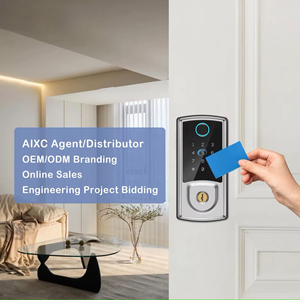 Không thấm nước chúng tôi thông minh khóa vân tay mật khẩu thông minh Bluetooth kỹ thuật số chốt cửa khóa với tuya/ttlock ứng dụng - Product Image 3