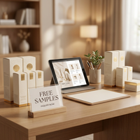 Boîtes d'emballage en papier pour cils de luxe avec logo personnalisé, boîtes d'emballage vides pour cils