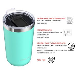 Customizable <b>Large</b> Capacity New 304 Stainless Steel Coffee Mug Vacuum Insulated Cup - Product Image 1