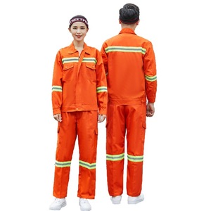 <span class=keywords><strong>Abbigliamento</strong></span> di sicurezza riflettente arancione personalizzabile per i lavoratori per i servizi igienico-sanitari per la costruzione di strade da giardino utensili per la protezione del lavoro - Product Image 2