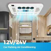 Refroidisseur d'air de toit tout-en-un pour véhicule XMZ-AC-D5, 12V, liquide de refroidissement POE68, ventilateur intégré, kit de fixation complet pour toit