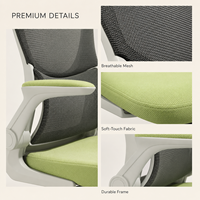 Chaise de bureau ergonomique en maille pivotante avec appui-tête réglable, support lombaire et base en nylon – Vente en gros